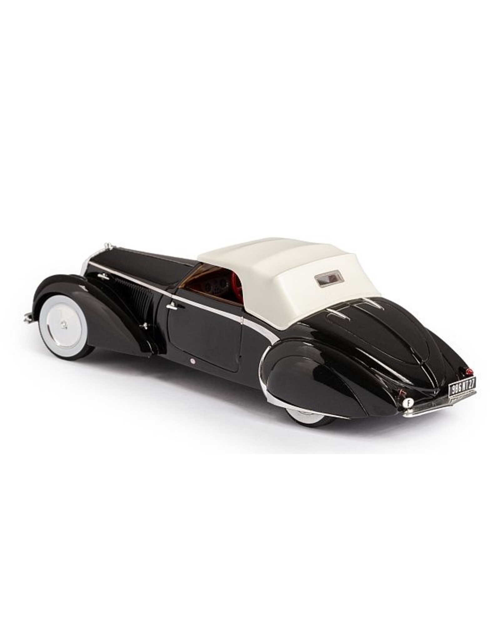 Delage by Letourneur & Marchand Delage D6-70 cabriolet by Letourneur & Marchand(1939)with side skirts/closed roof(black)