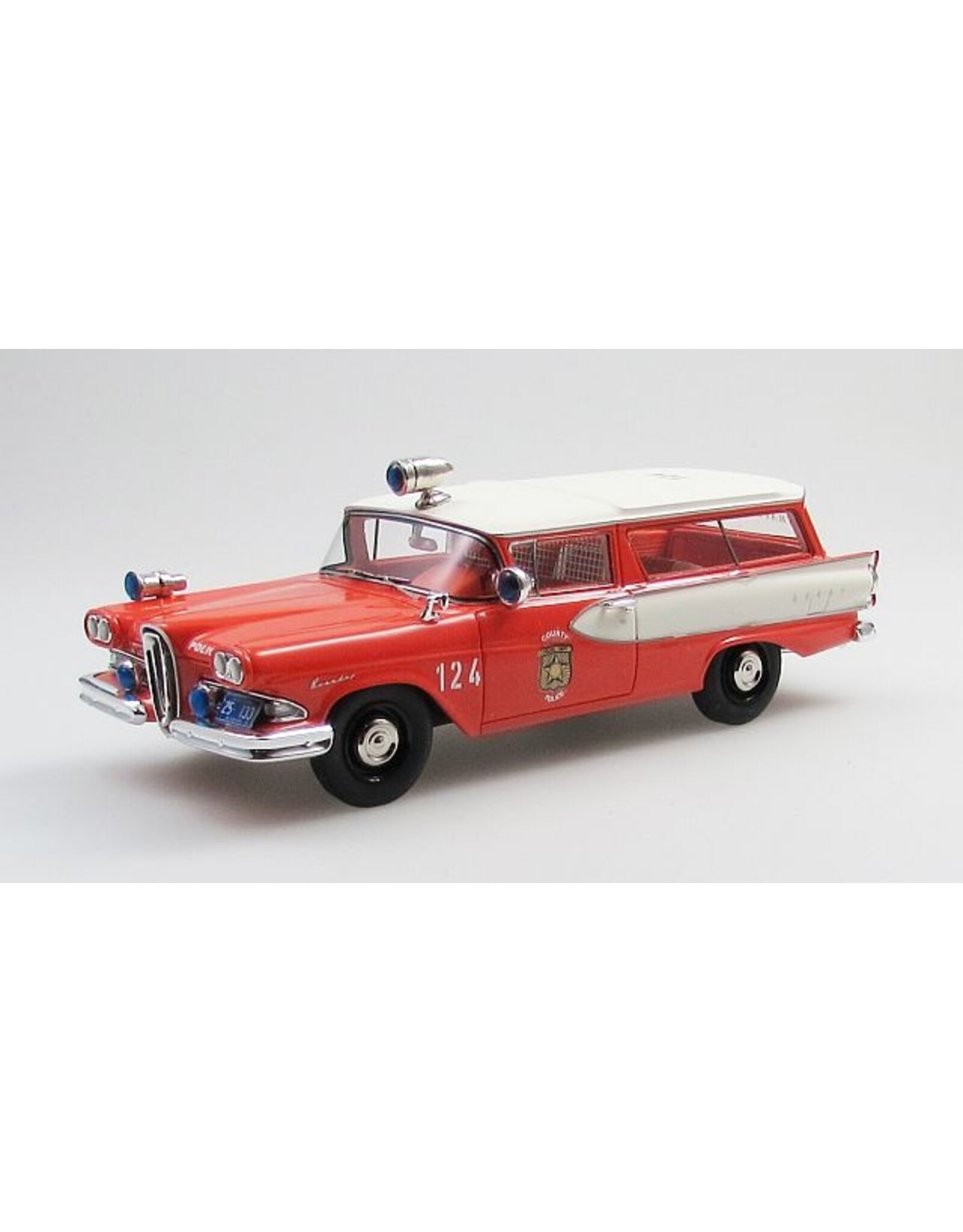 Edsel Edsel Villager 2-doors Station Wagon(1958)Police(red/white)