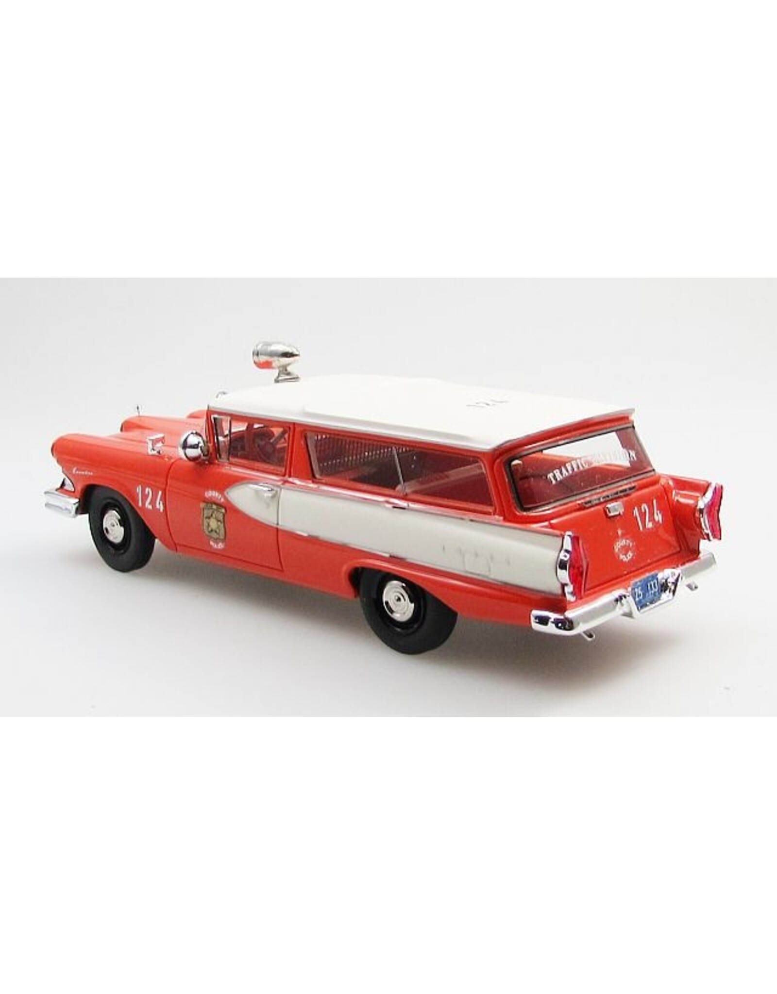 Edsel Edsel Villager 2-doors Station Wagon(1958)Police(red/white)
