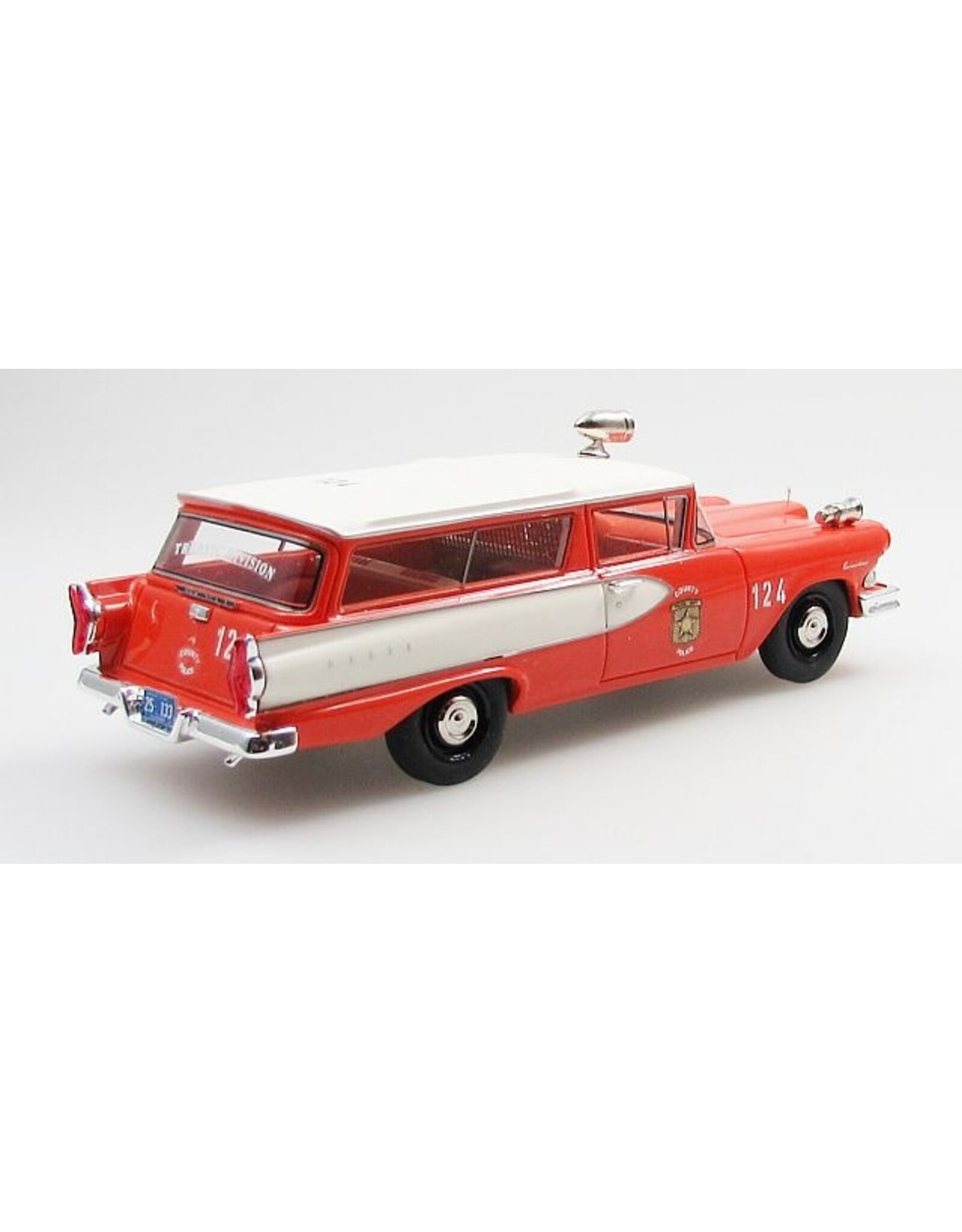 Edsel Edsel Villager 2-doors Station Wagon(1958)Police(red/white)