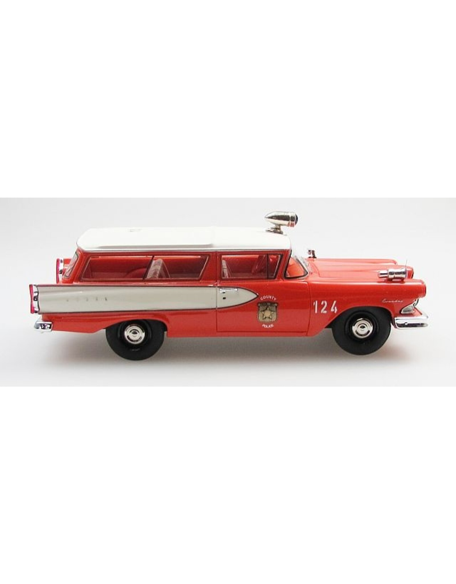 Edsel Edsel Villager 2-doors Station Wagon(1958)Police(red/white)