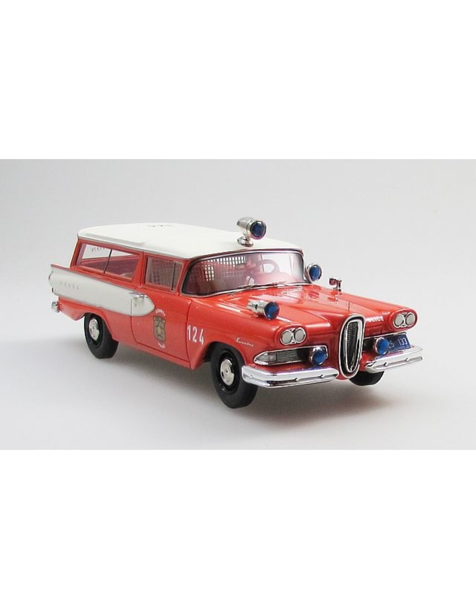 Edsel Edsel Villager 2-doors Station Wagon(1958)Police(red/white)