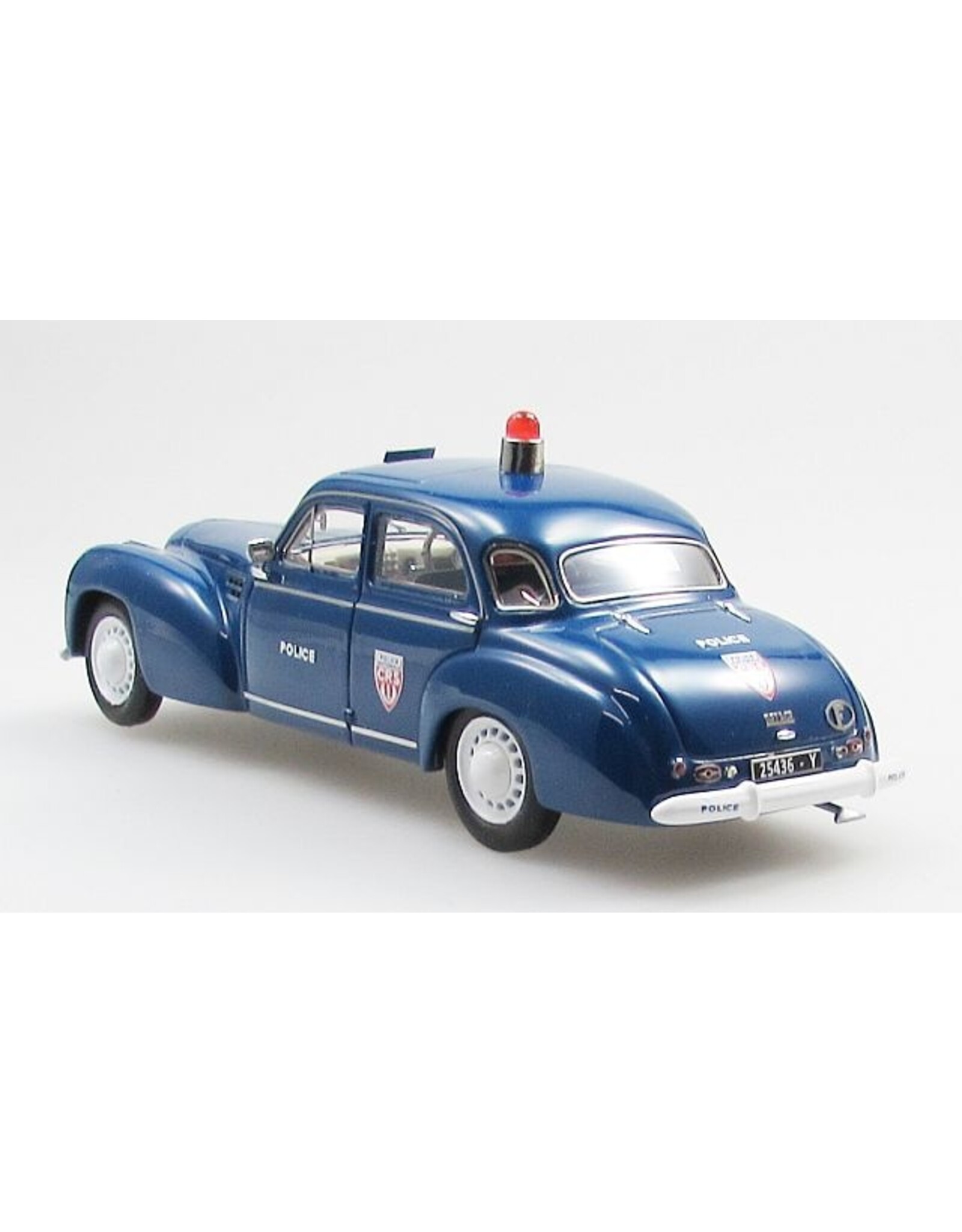 Delage by Autobineau. Delage D6-3L 4-door sedan by Autobineau-Police(1948-54)blue