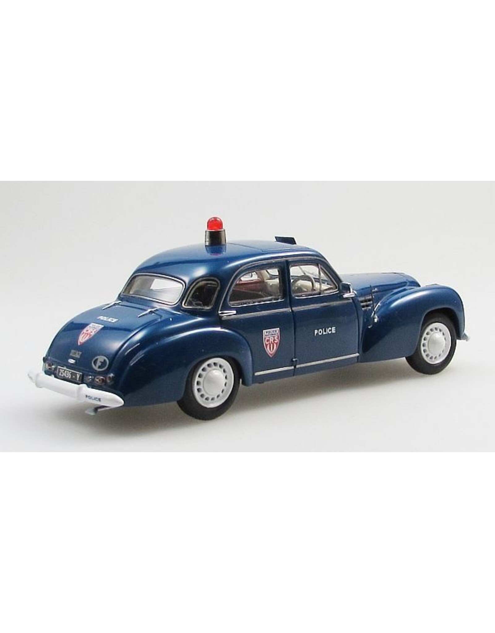 Delage by Autobineau. Delage D6-3L 4-door sedan by Autobineau-Police(1948-54)blue