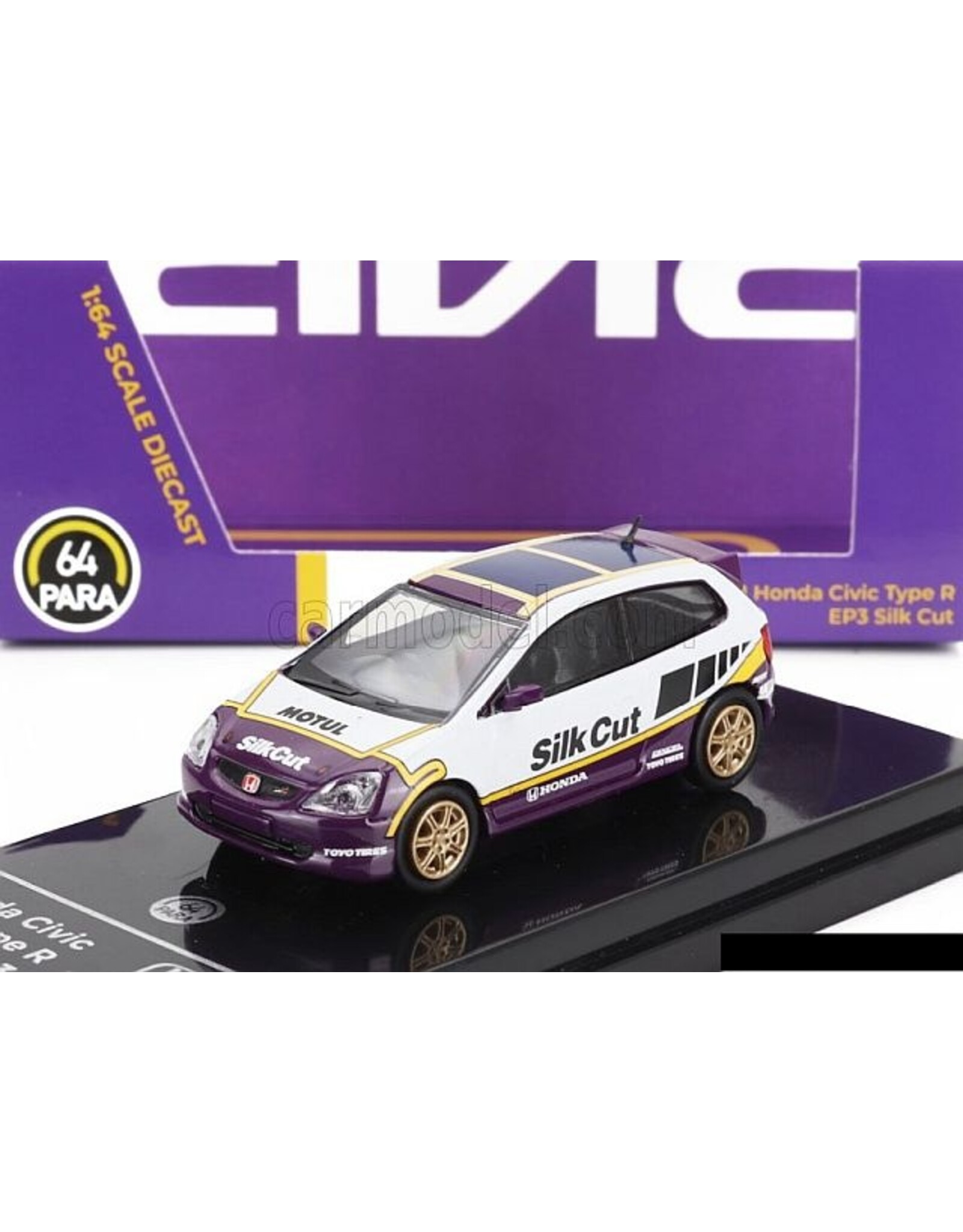 Honda by Mugen Honda Civic Type-R EP3(Silk Cut Racing)2001