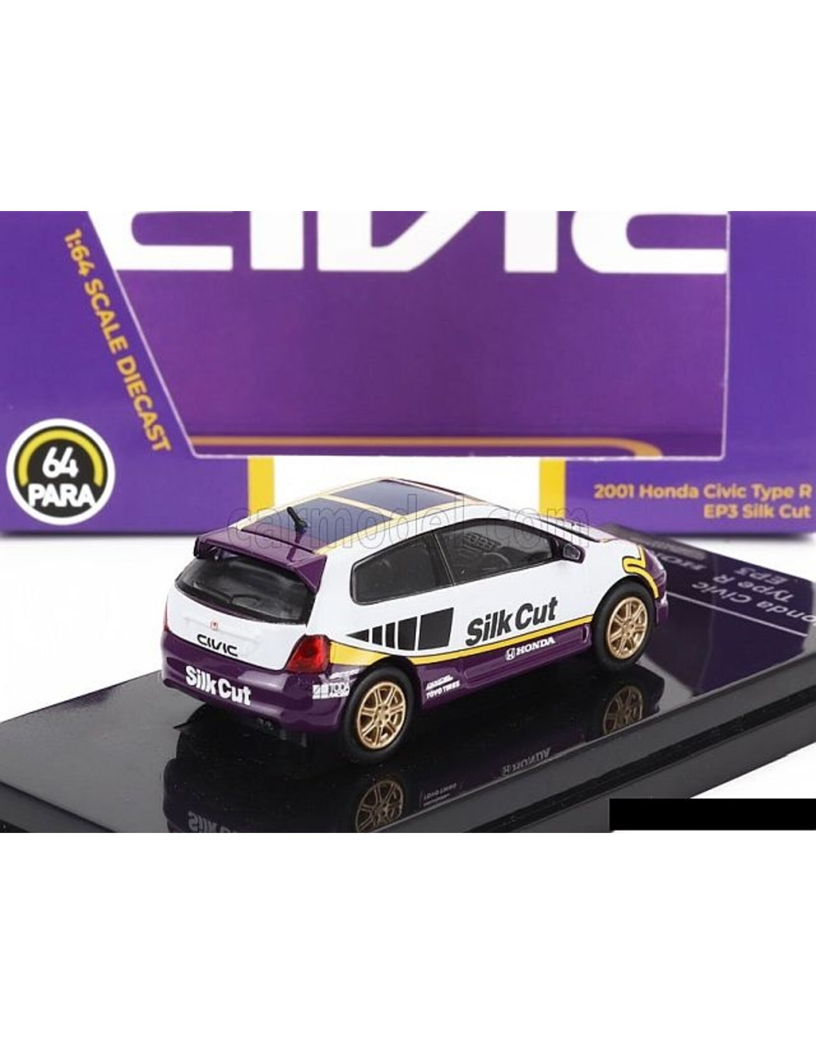 Honda by Mugen Honda Civic Type-R EP3(Silk Cut Racing)2001