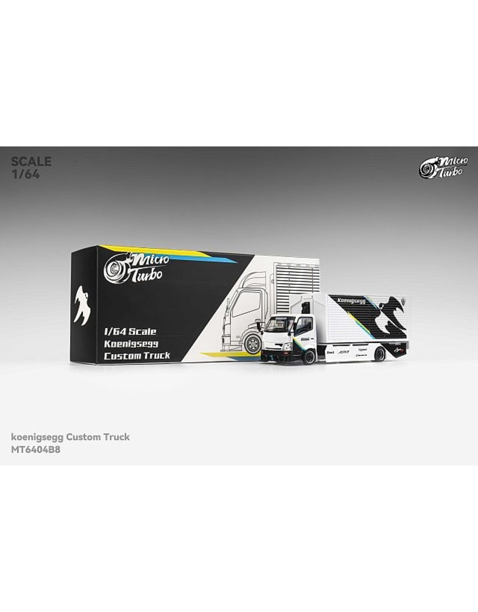 Mitsubishi Custom Box Truck-Koenigsegg Livery