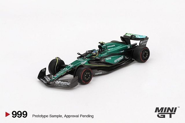 Aston Martin AMR24 F1 2024 - Fernando Alonso #14 - GP Arabie Saoudite - Spark 1/18