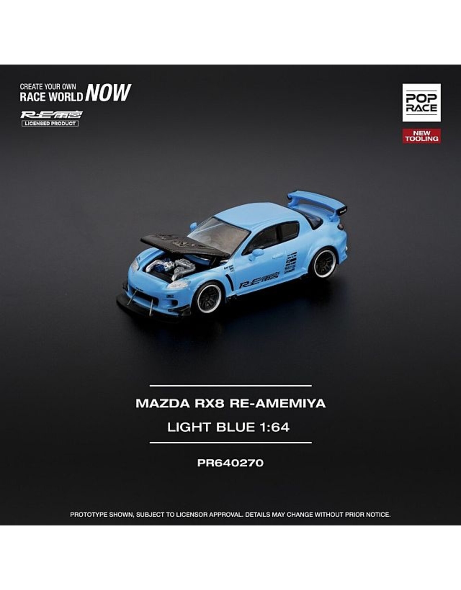 Mazda Motor corporation Mazda RX8-Amemiya(light blue)