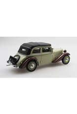 Adler Adler Trumpf Junior 2-door cabrio limousine Frankfurt Taxi (1937-41)closed roof(beige/chesnut brown)