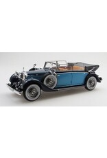 Mercedes-Benz Mercedes-Benz 290 W18 cabriolet D(1933-36)long wheel base(closed roof)spoke wheels(dark blue/blue)