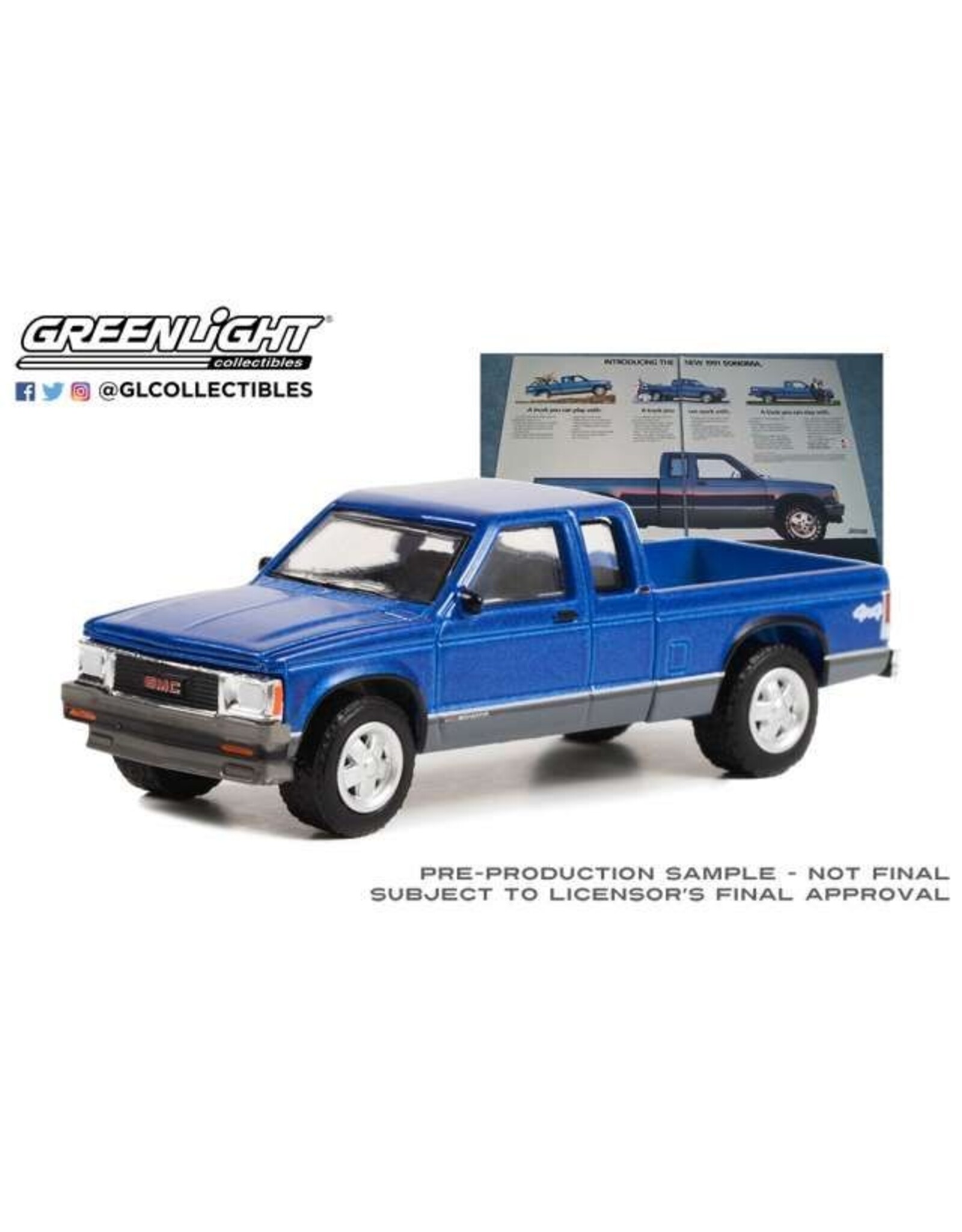 GMC GMC Sonoma(1991)blue