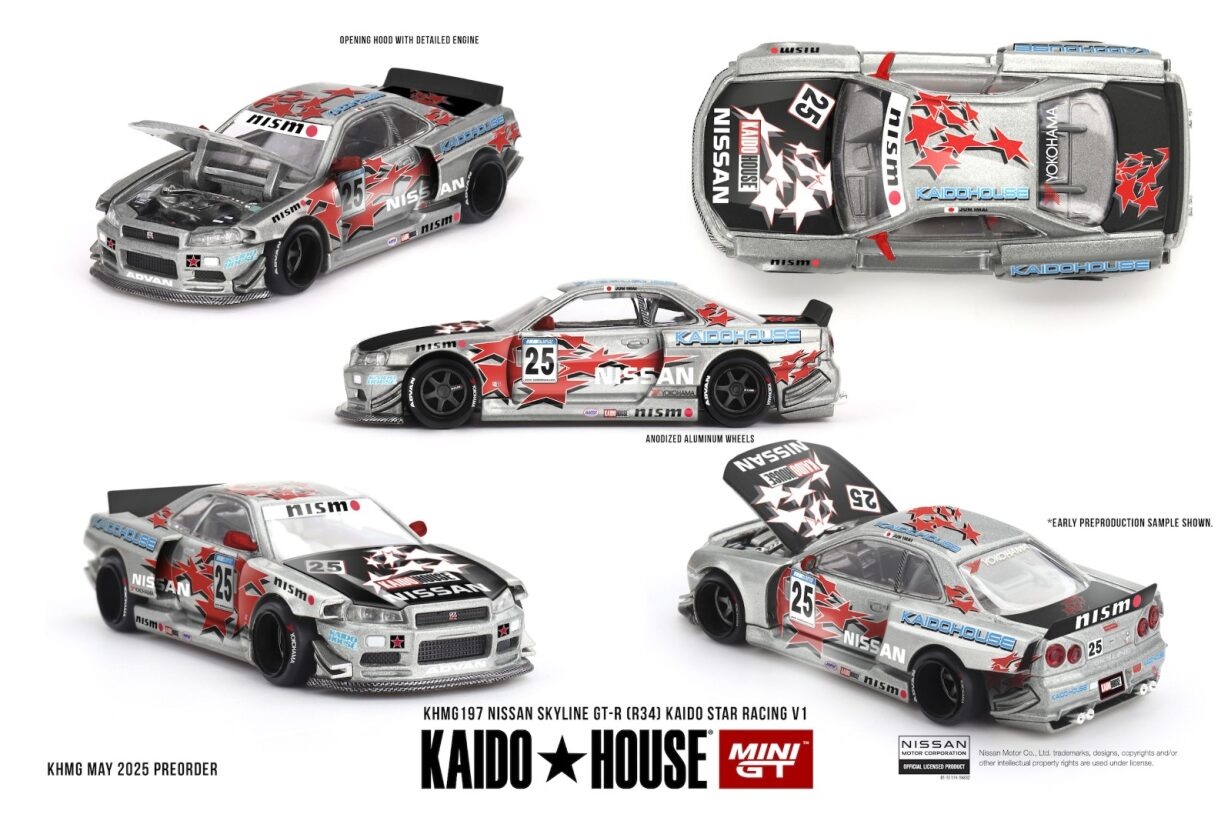 未開封 Nissan Skyline GT-R R34 Kaido 4SET Amazon.com: Kaido House Nissan Skyline GT-R (R34) Kaido Works