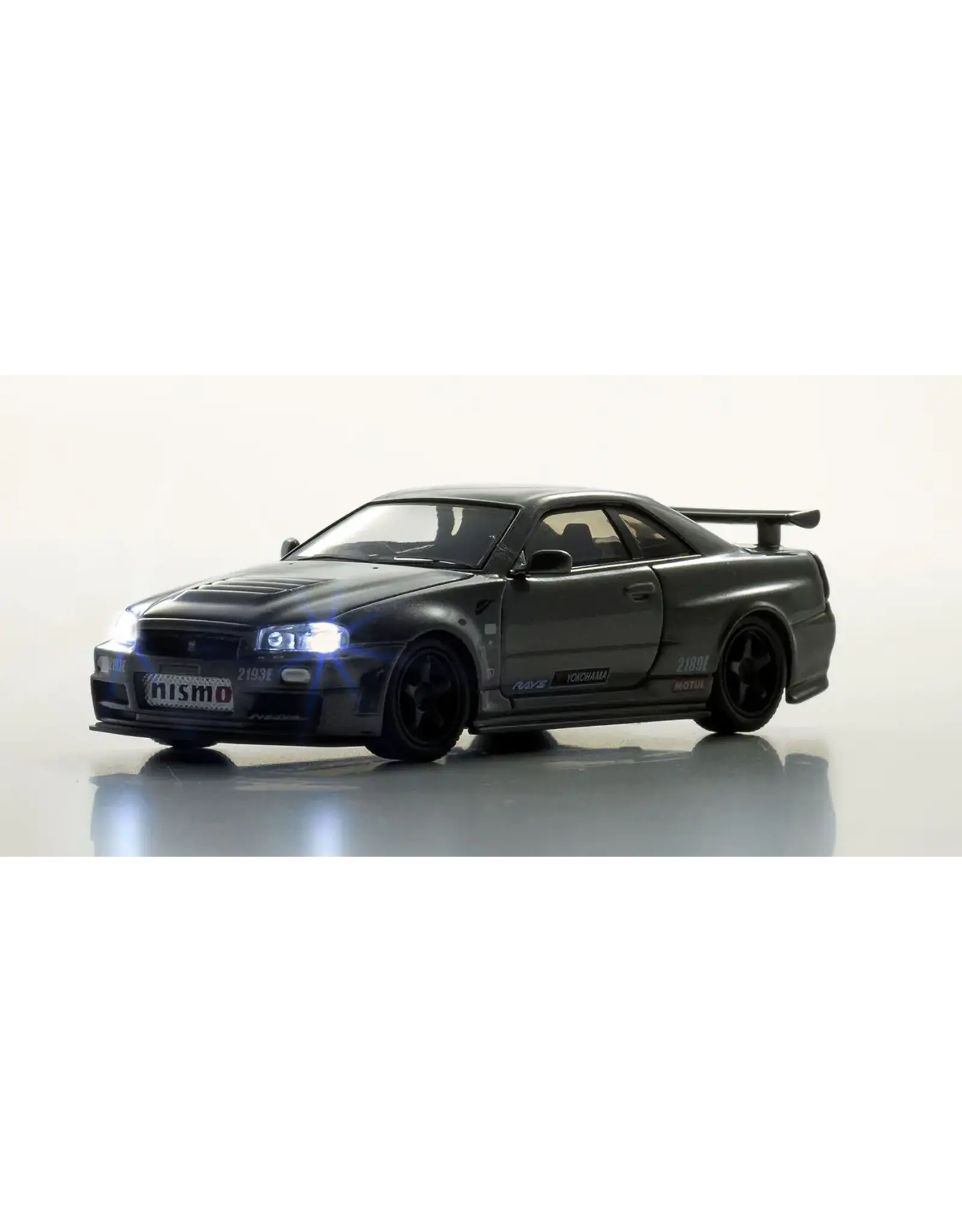 Nissan by Nismo Nissan GT-R(R34)Nismo Clubman Race (spec gun metal)with LED System 2003