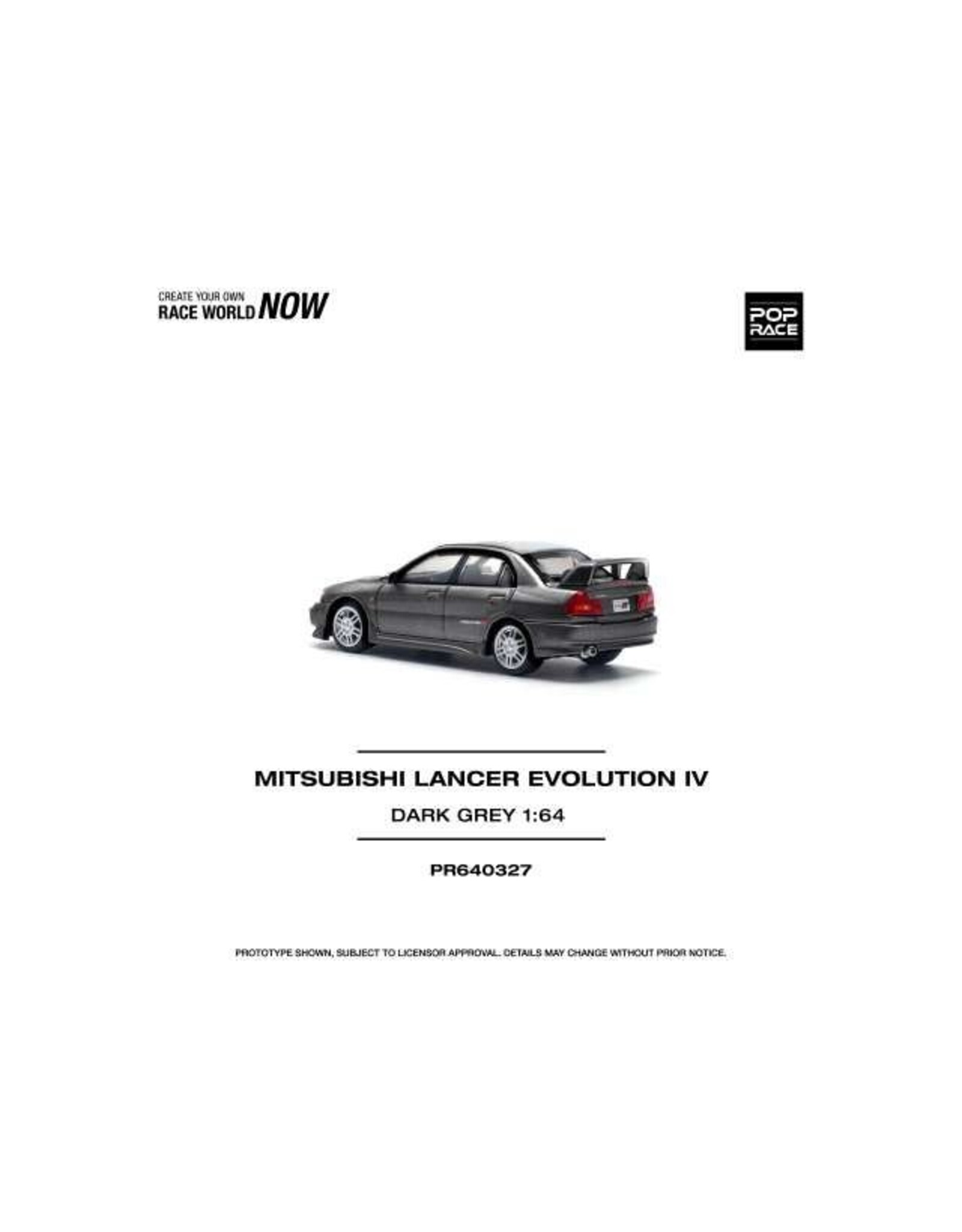 Mitsubishi Mitsubishi Lanver Evolution IV(dark grey)