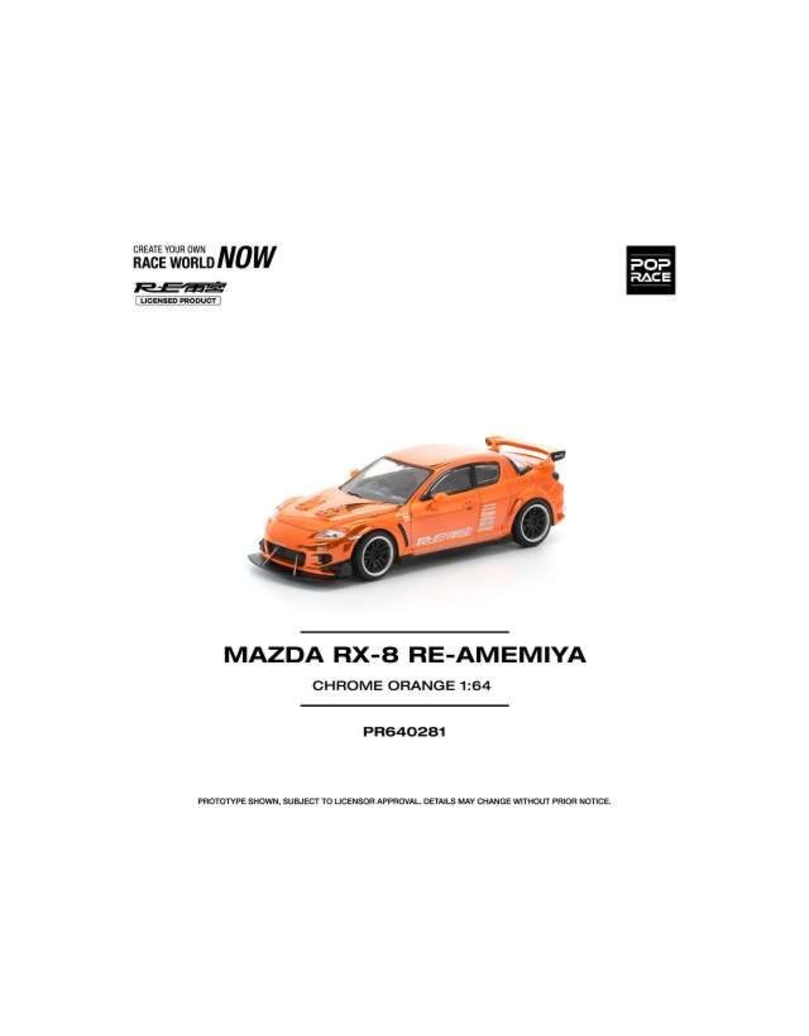 Mazda Motor corporation Mazda RX8 Re-Amemiya(chrome orange)