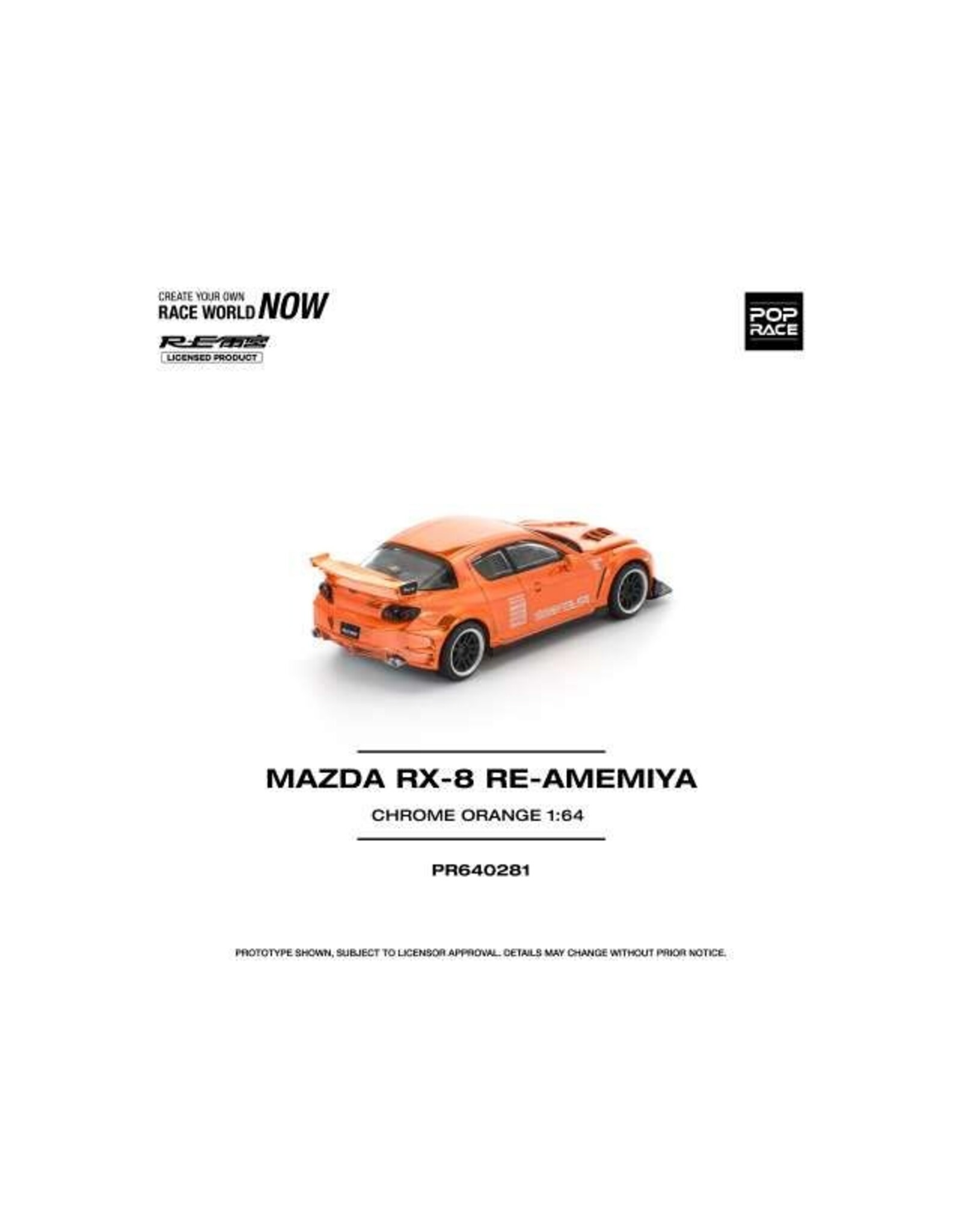 Mazda Motor corporation Mazda RX8 Re-Amemiya(chrome orange)