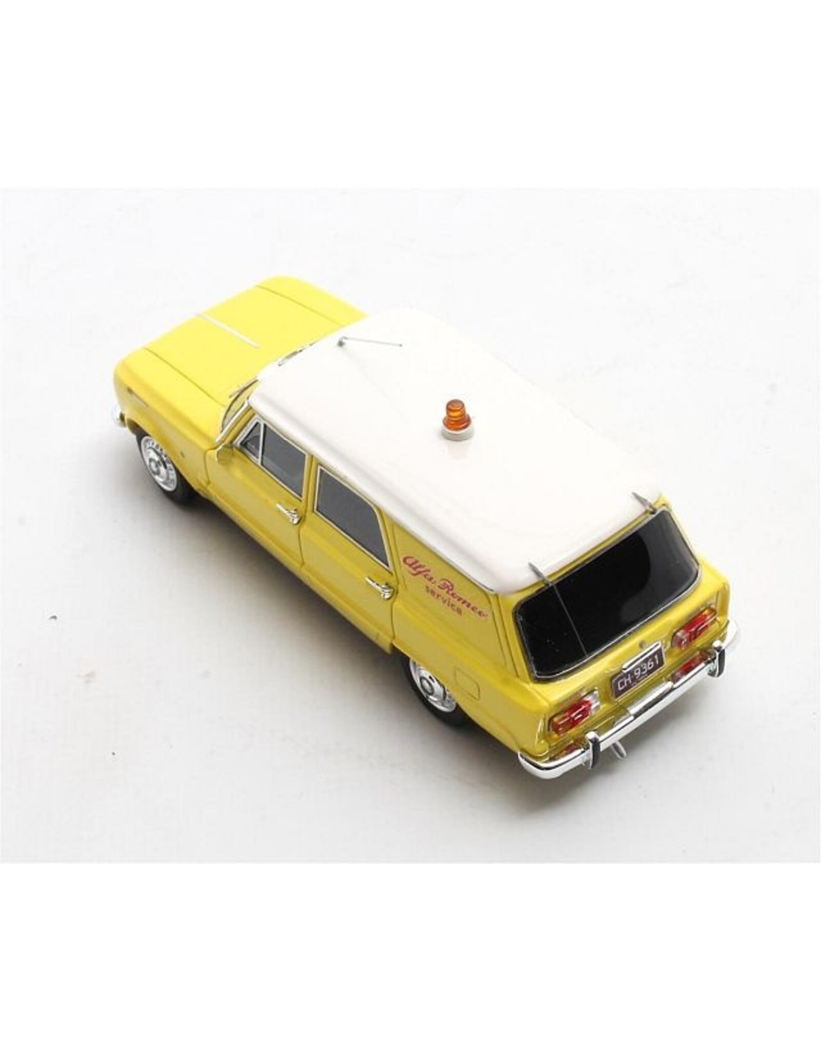 Alfa Romeo by Colli Carozzeria Alfa Romeo Giulia 105 Promiscus by Colli"Alfa Romeo Service"(1962-72)yellow
