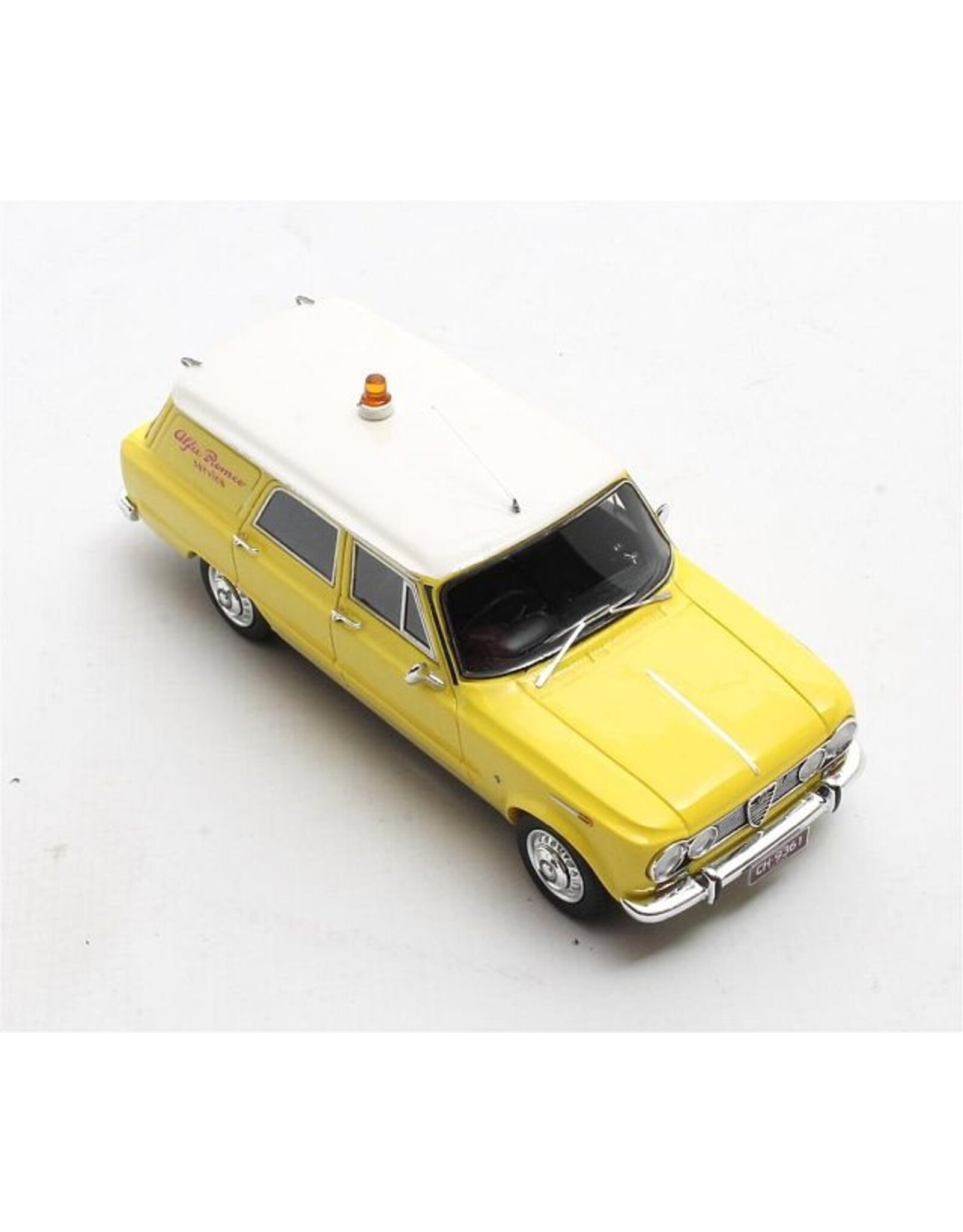 Alfa Romeo by Colli Carozzeria Alfa Romeo Giulia 105 Promiscus by Colli"Alfa Romeo Service"(1962-72)yellow