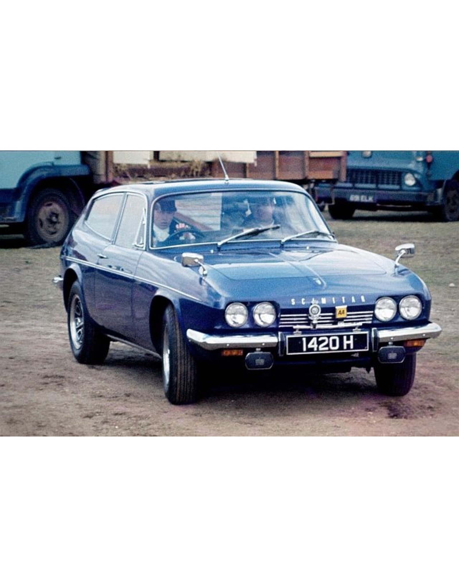 Reliant Reliant Scimitar SE 5a GTE(1971-75)HRH Anna the Princess(Royal blue)