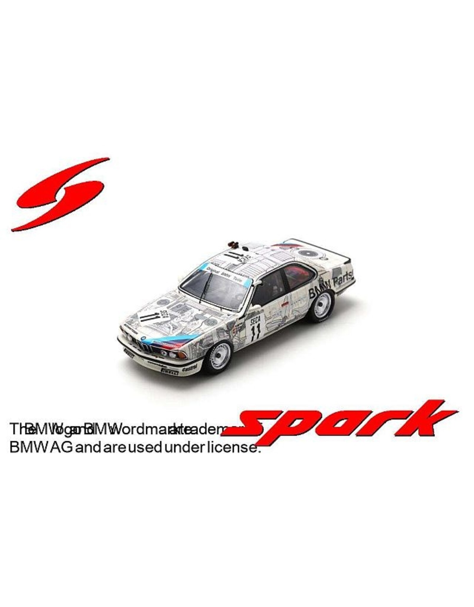 BMW BMW 635 Csi #11(Winner 24h.Spa 1986)R.Quester/Th.Tassin/A.Heger