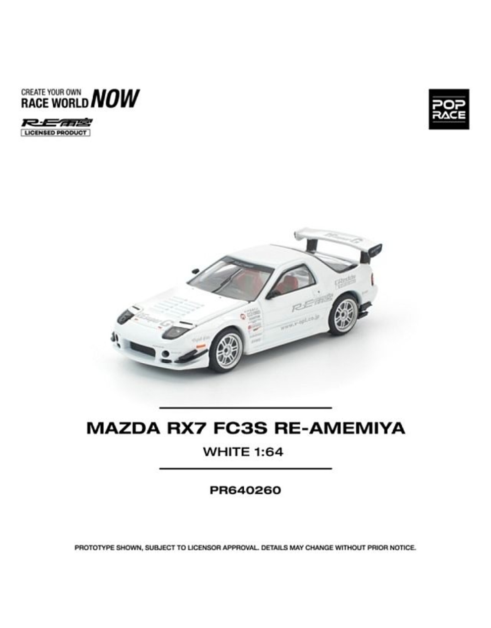 Mazda Motor corporation Mazda RX7 FC3S Re-Amemiya(white)