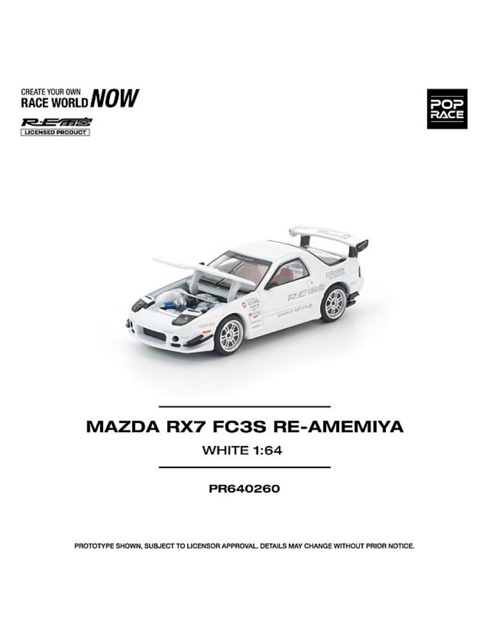 Mazda Motor corporation Mazda RX7 FC3S Re-Amemiya(white)
