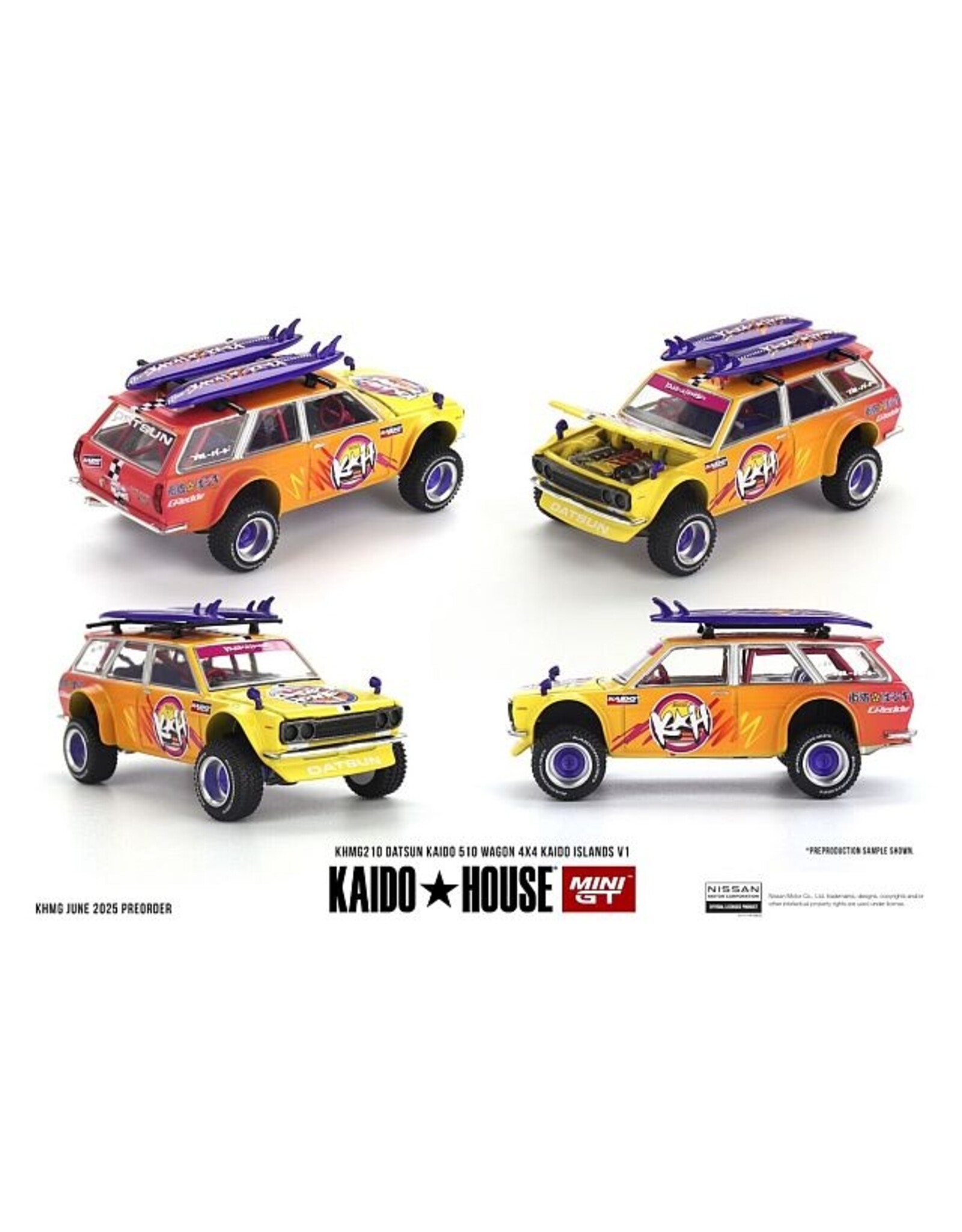 Datsun Datsun 510 Wagon 4x4 Kaido Islands V1(1969)