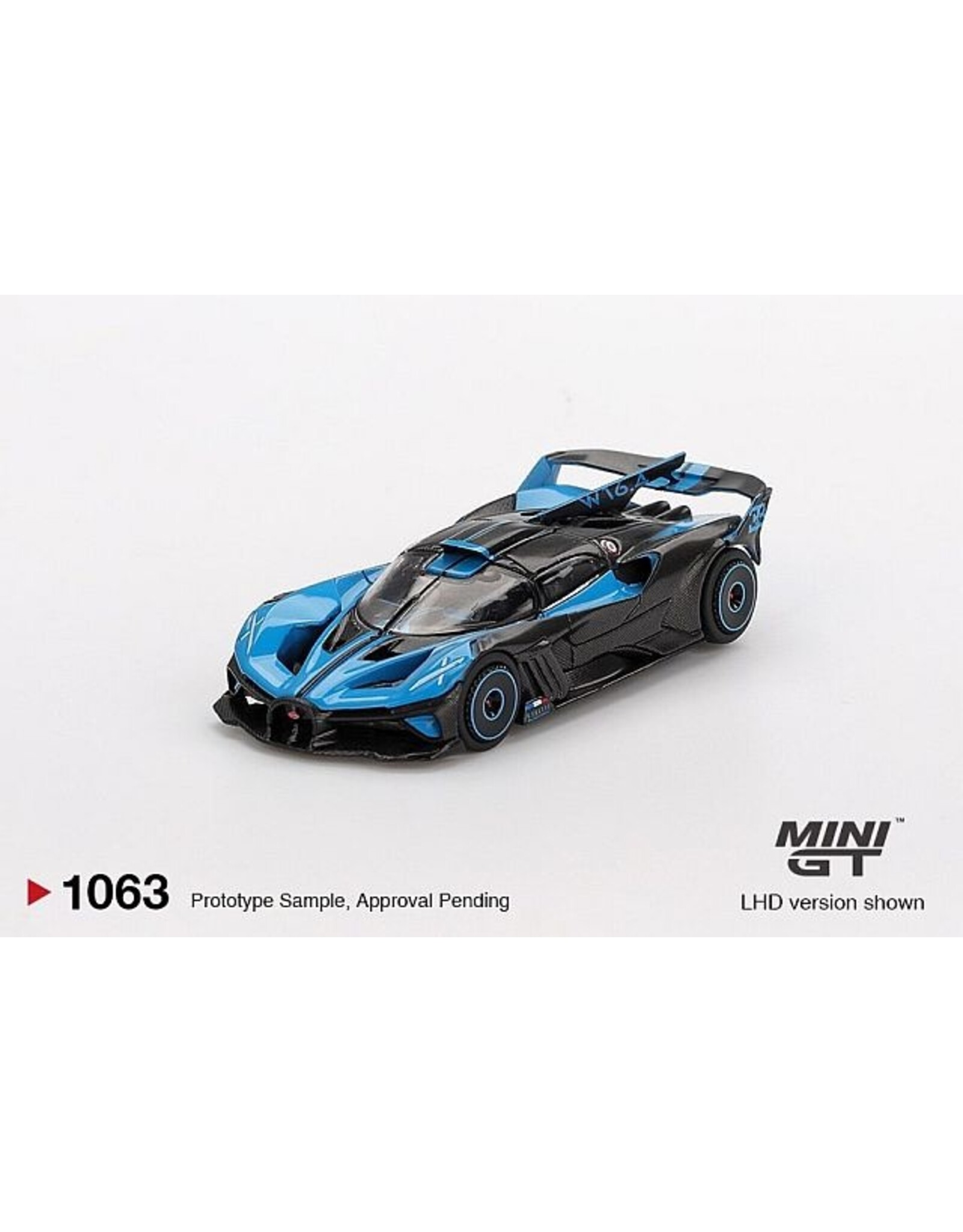 Bugatti Bugatti Bolide Presentation(black and blue)2024