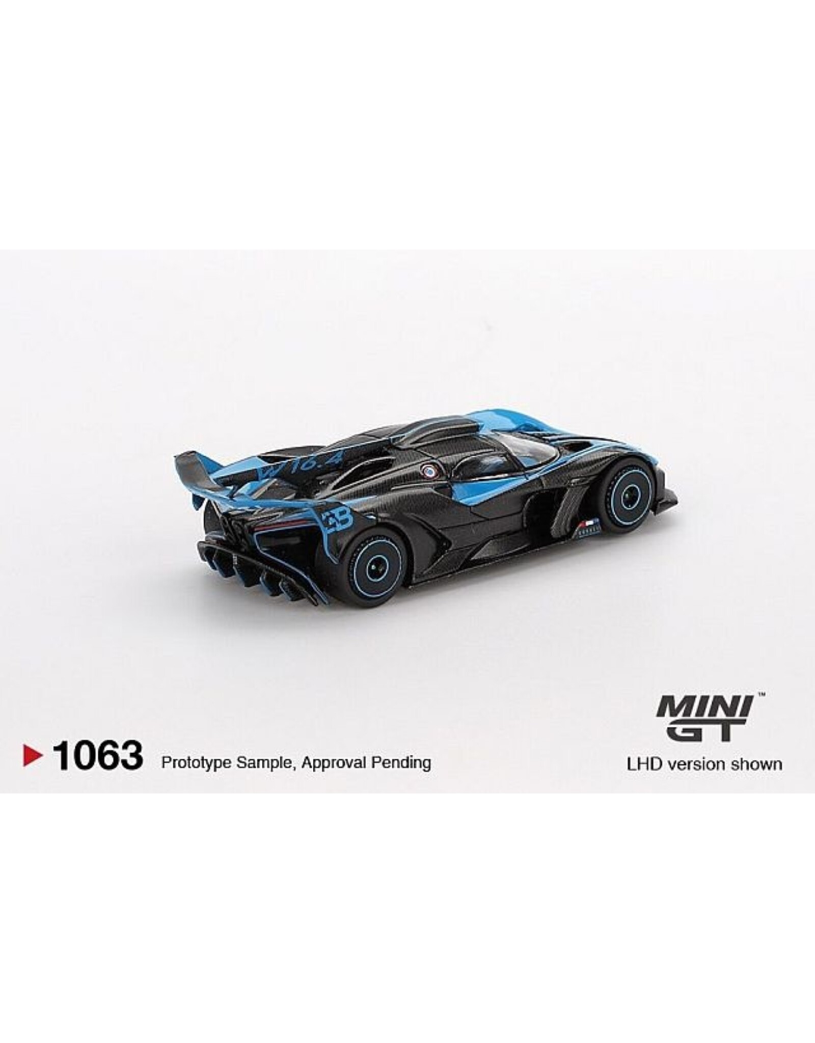 Bugatti Bugatti Bolide Presentation(black and blue)2024