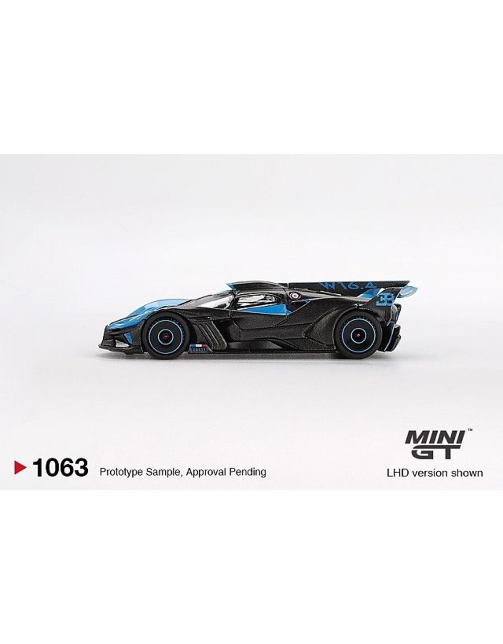 Bugatti Bugatti Bolide Presentation(black and blue)2024