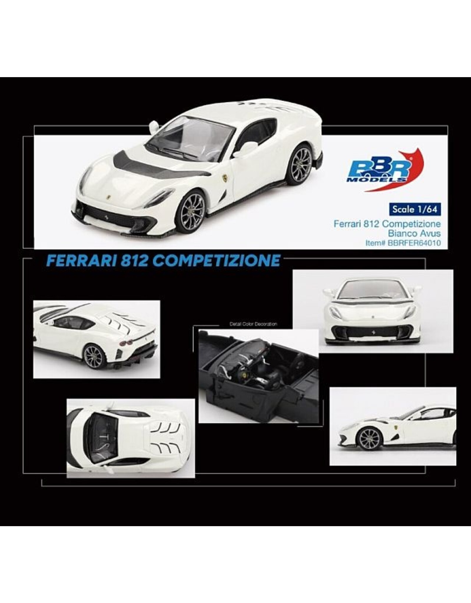 Ferrari Ferrari 812 Competizione(Bianco Avus)2024