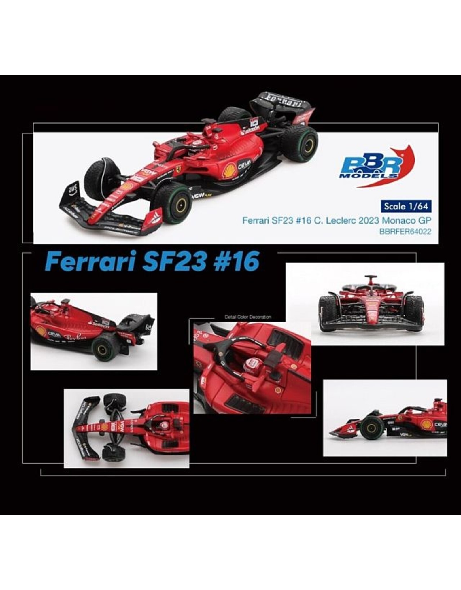 Ferrari Ferrari SF23 #16(C.Leclerc)Monaco GP 2023