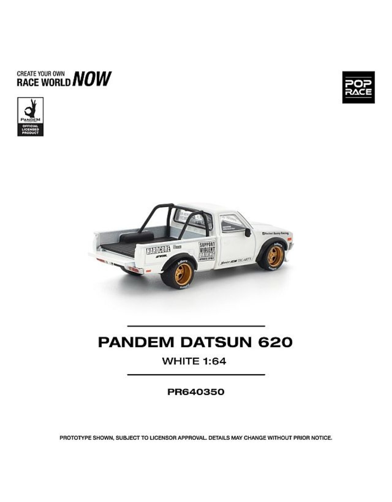 Datsun Pandem Datsun 620(white)