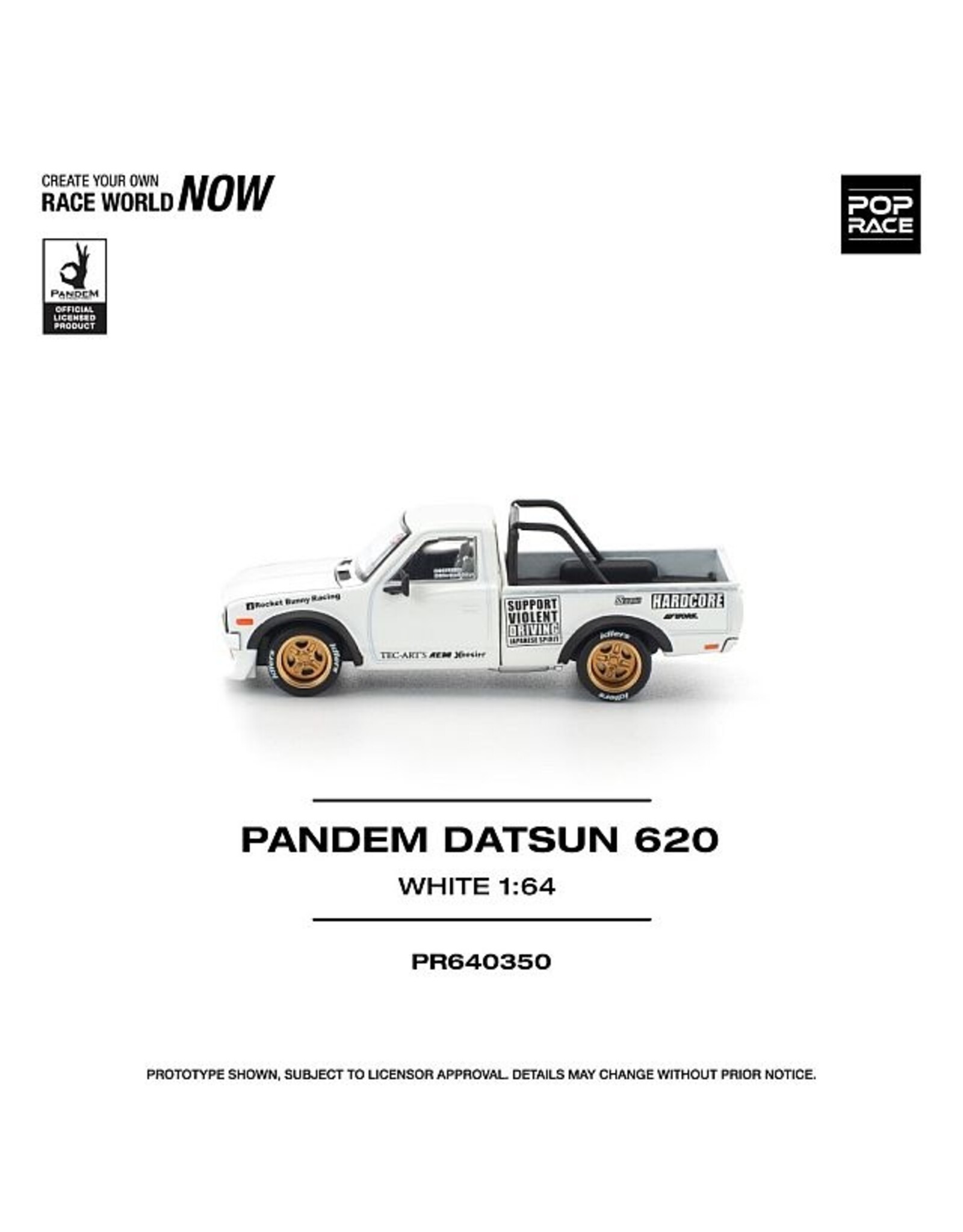 Datsun Pandem Datsun 620(white)
