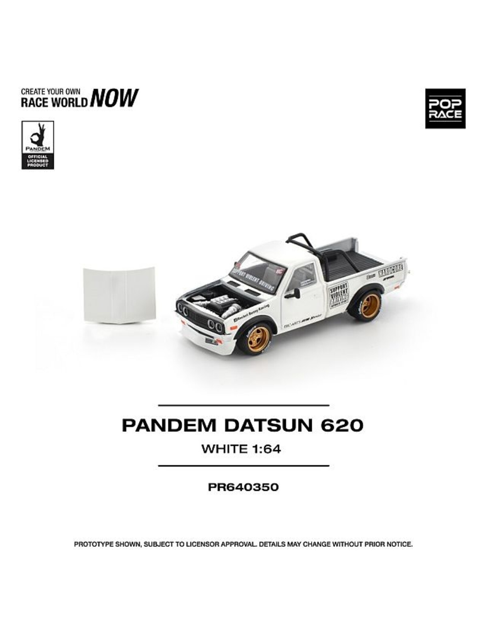 Datsun Pandem Datsun 620(white)