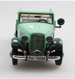 Adler Adler Trumpf Junior 2-door cabrio limousine Reichs Polizei(open roof)2 tones green(1937-41) Adler Adler Trumpf Junior 2-door cabrio limousine Reichs Polizei(open roof)2 tones green(1937-41)