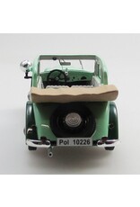Adler Adler Trumpf Junior 2-door cabrio limousine Reichs Polizei(open roof)2 tones green(1937-41)