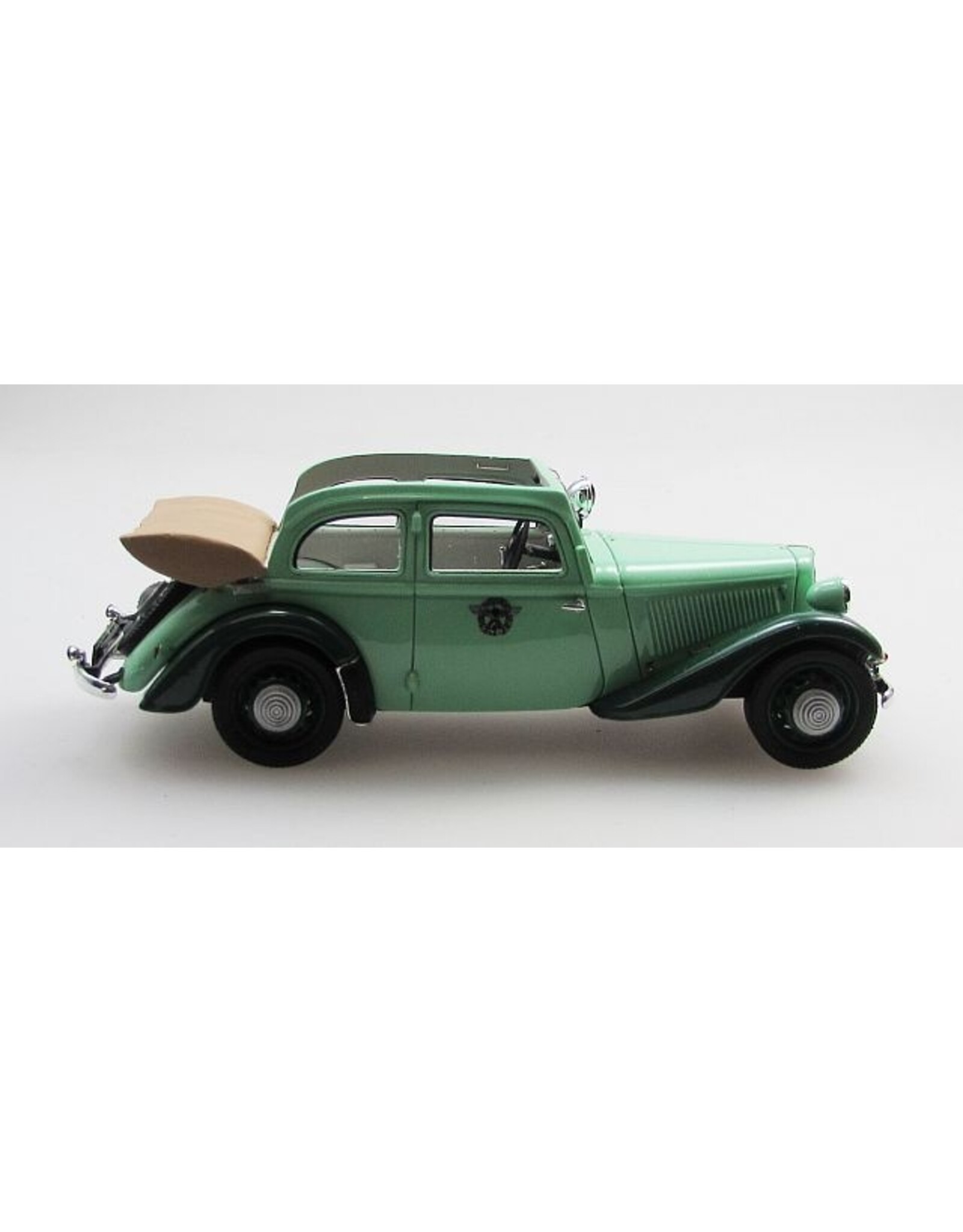 Adler Adler Trumpf Junior 2-door cabrio limousine Reichs Polizei(open roof)2 tones green(1937-41)