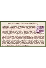 Packard by Henney Packard 160(1941)sedan Ambulance by Henney(chesnut brown/white)