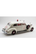 Packard by Henney Packard 160(1942)sedan Ambulance by Henney(white/red)