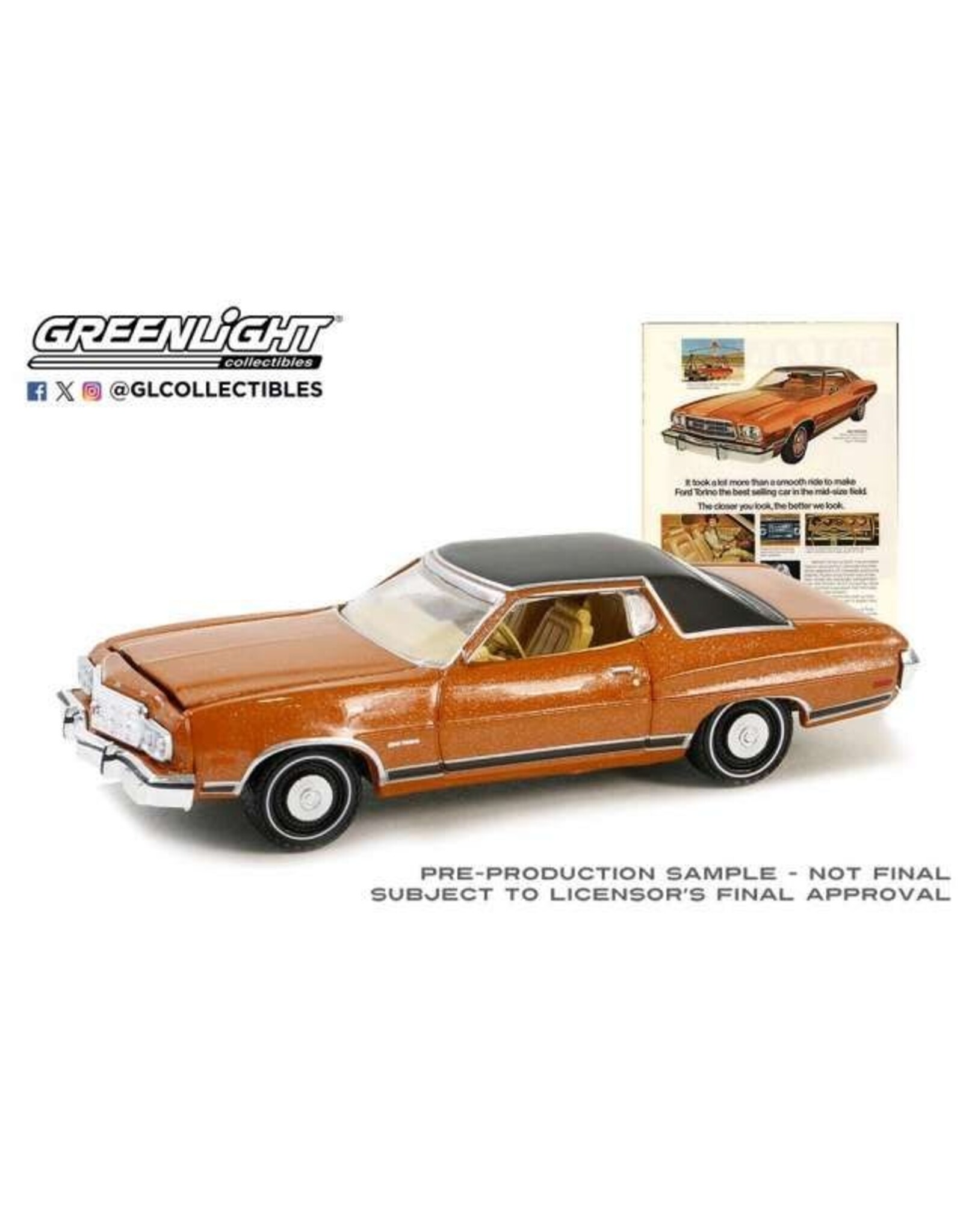 Ford USA Ford Gran Torino(1973)goldbrown/black roof