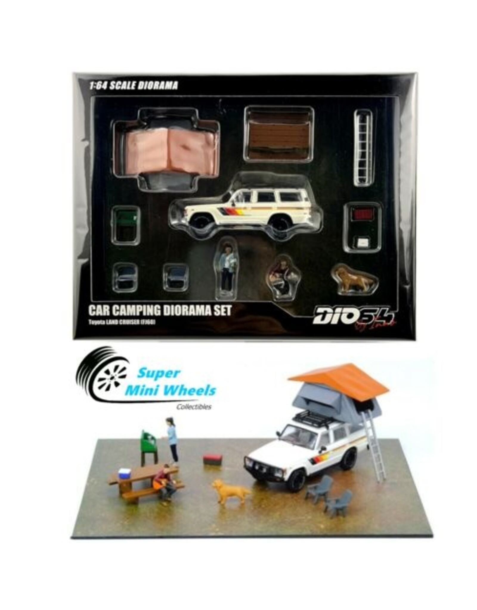 Toyota Toyota Land Cruiser FJ60(car camping diorama set)