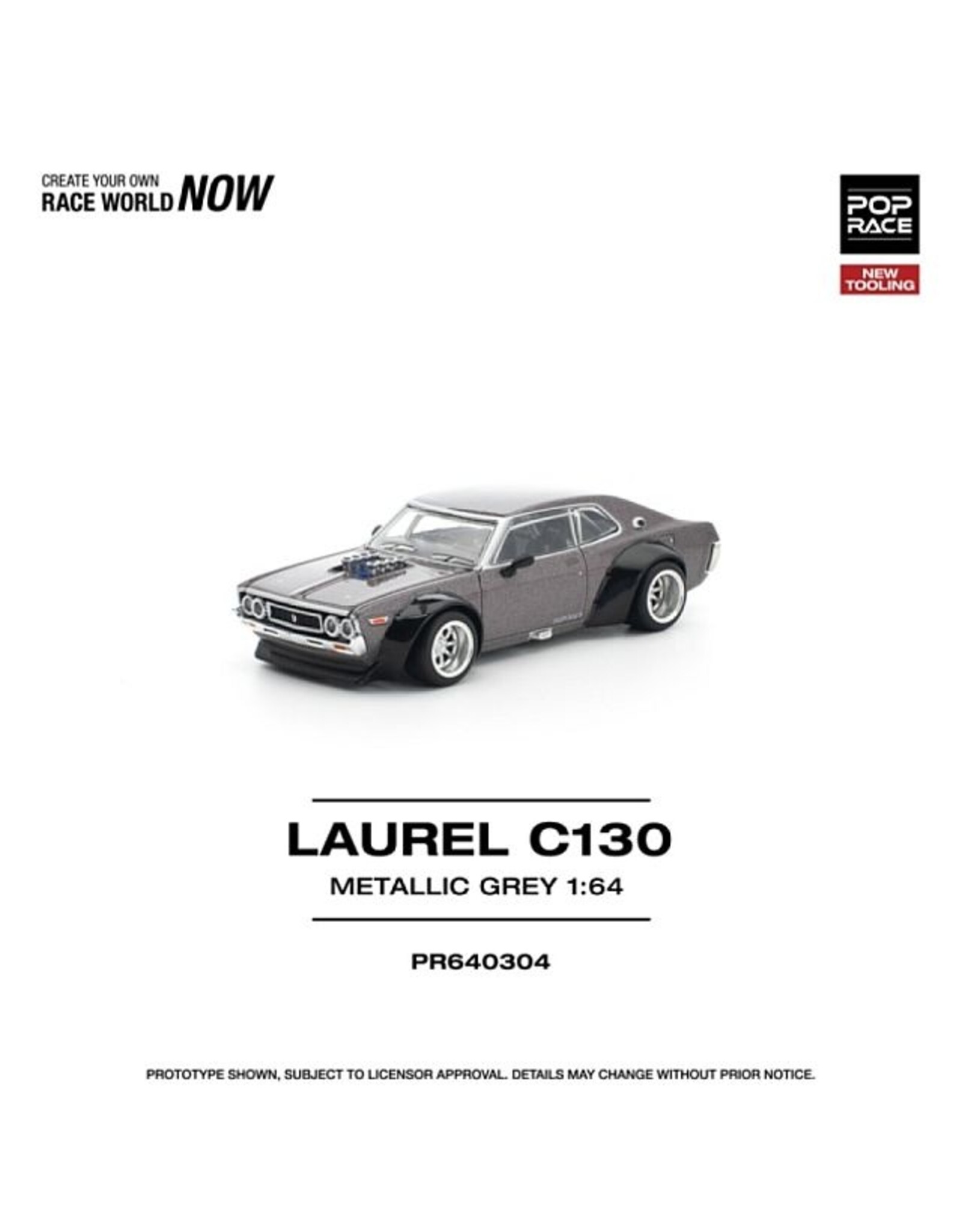 Nissan Laurel C130(metallic grey)