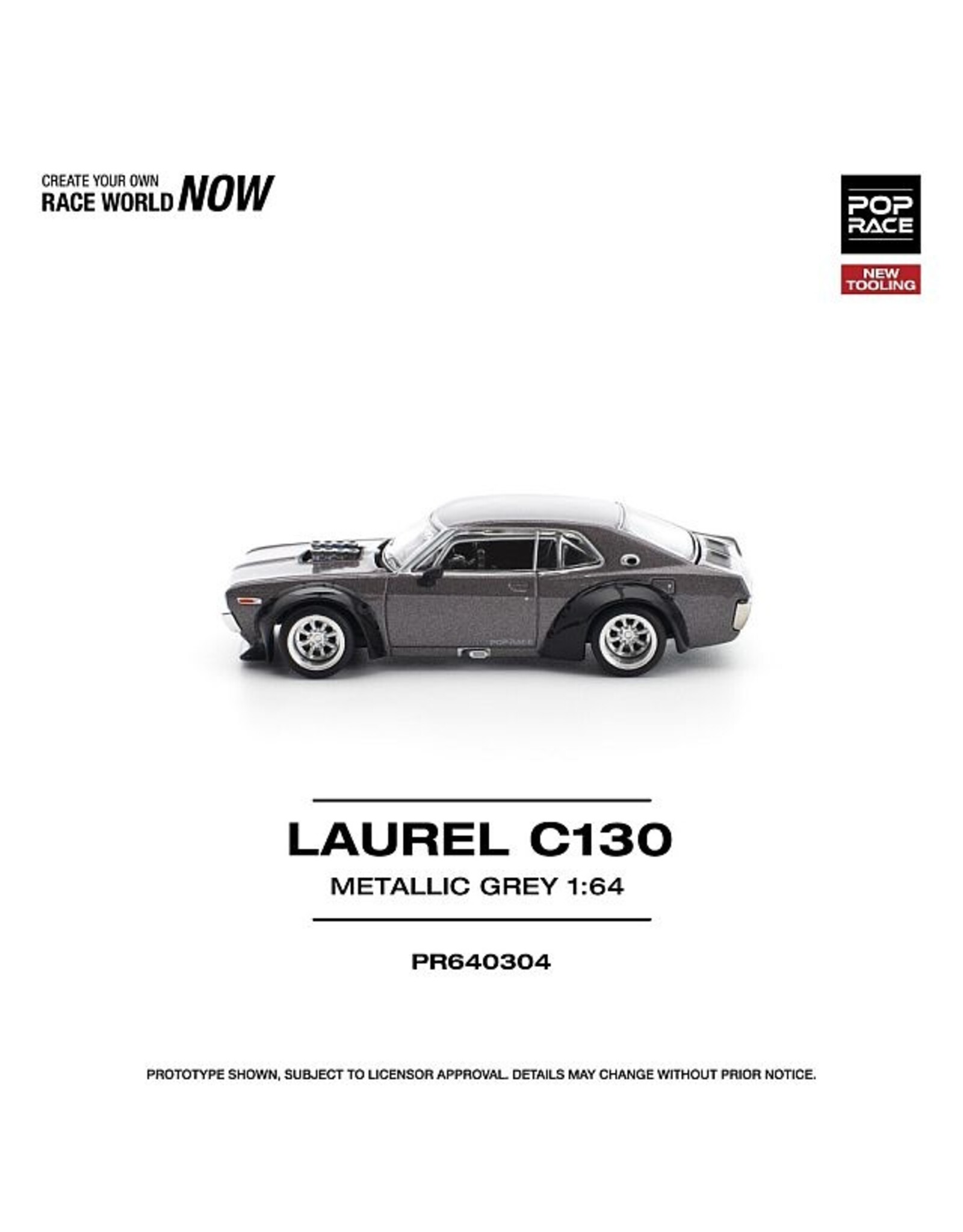 Nissan Laurel C130(metallic grey)