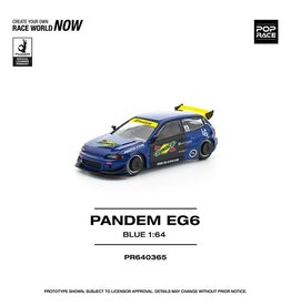 Honda Pandem Civic EG6(blue/black)