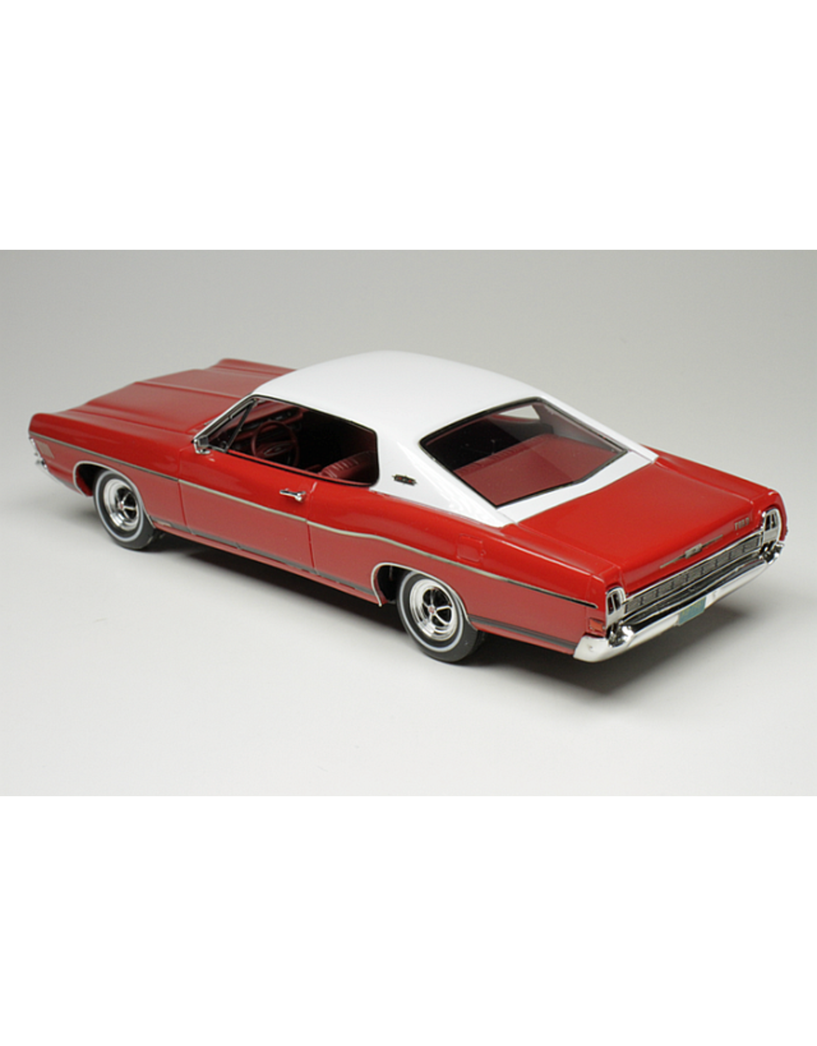 Ford USA Ford Galaxie 500XL(1968)Candy Apple red & white roof