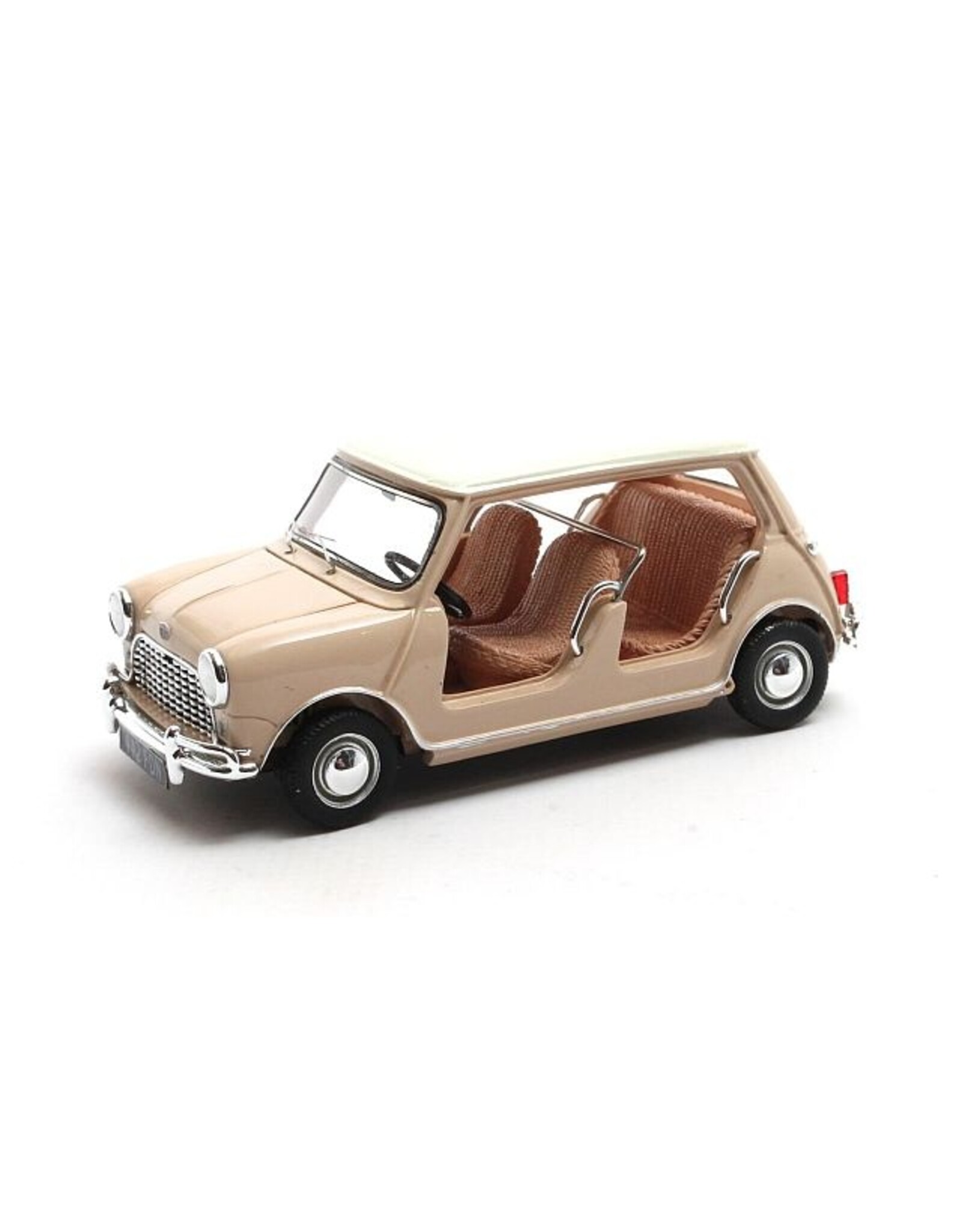 BMC(The British Motor Corporation Ltd) Mini Beach car(1962)white/beige