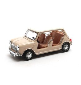 BMC(The British Motor Corporation Ltd) Mini Beach car(1962)white/beige