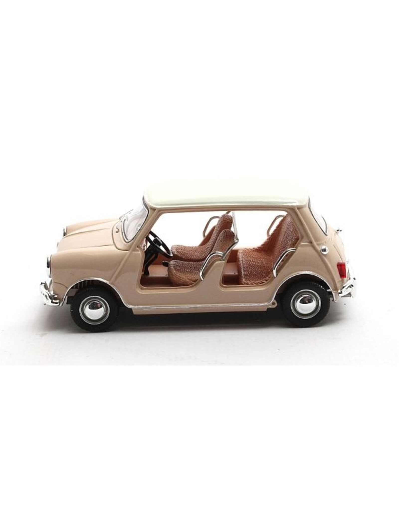 BMC(The British Motor Corporation Ltd) Mini Beach car(1962)white/beige